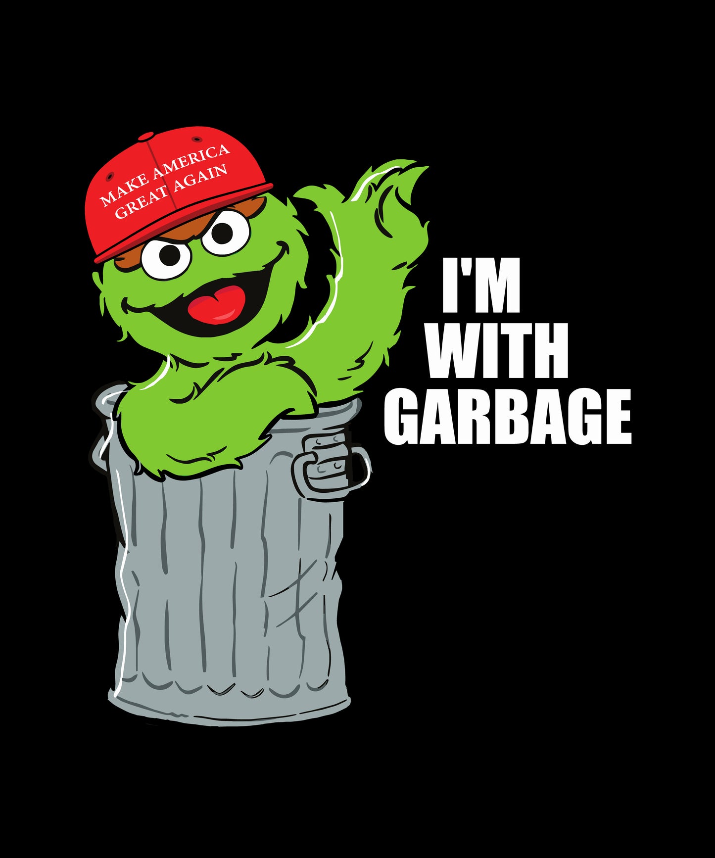 I'm with Garbage Hoodie