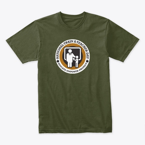National Train A Teacher Day T-Shirt