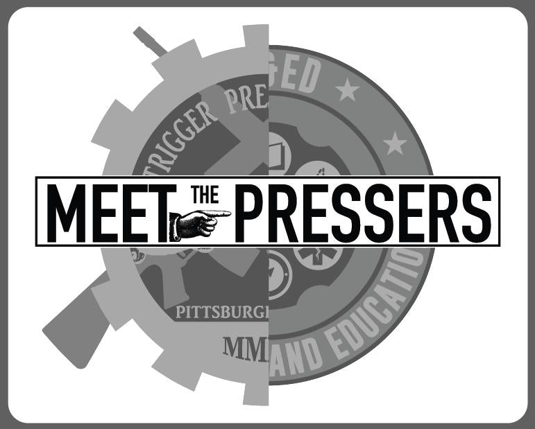 Meet The Pressers Sticker